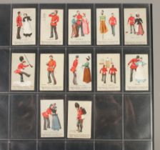 Faulkner's Grenadier cigarette cards, Military terms, complete set 12/12. Good/Very Good, Some