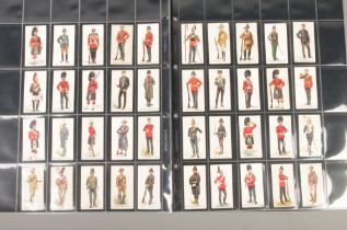 Cohen , Weenen & Co cigarette cards, Home & Colonial Regiments, 100 subject backs, 40/40 Good/Very
