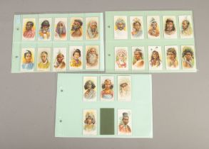 Sniders & Abrahams Cigarette Cards, Standard Cigarettes; Natives of the World. Complete set, 25/