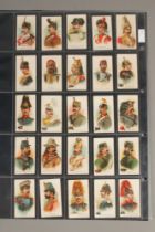 The Breisch-Williams Co. cigarette cards, Armies of the World complete set 25/25 Good/Very Good