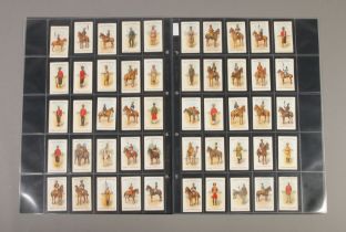 Will's cigarette cards, Indian Regiments Series, completes set 50/50. Good/Very Good/Excellent
