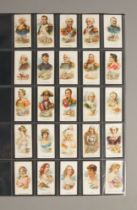 Kinney cigarette cards, Leaders, complete set 25/25. Good/Very good, Some Fair Examples.