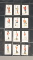 W & F Faulkner Grenadier cigarette cards, Grenadier Guards, complete set 12/12. Good/Very Good, some