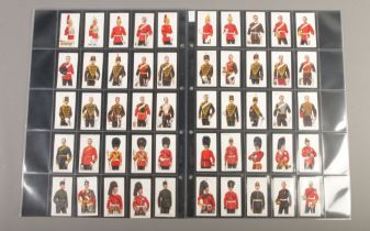 Ogden cigarette cards, Soldiers of the King, complete set 50/50 Good/Very Good