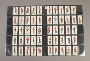 Gallaher's cigarette cards, Types of the British Army, Complete set 50/50, brown battle honours