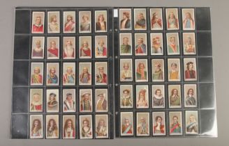 Will's Cigarette cards, Kings & Queens, Complete set 50/50. Good/Very Good, Some Fair Examples