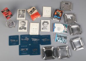 A small quantity of collectables. Includes boxed complete Dotto set, Firth Staybrite Rotherham
