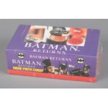 A sealed Trade box of Topps Batman Returns Movie Photo Cards.