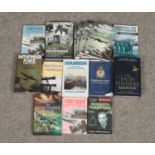 A quantity of military books on the subject of 'The Pathfinders', to include Will Iredale, Martyn