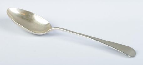 A George V silver basting spoon, assayed for Sheffield, 1931 by Cooper Brothers & Sons Ltd.