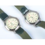 Two gentleman's Ricardo quartz wristwatches. Water resistant 30M.