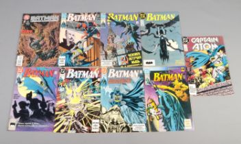 A collection of late 1980's/early 1990's DC Batman comics. Includes Captain Atom No.33.