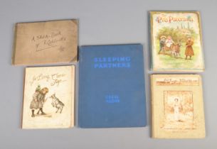 A small collection of antique books to include Out of Town by F.E Weatherly & Linnie Watt, A Long