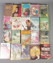 A collection of vintage books, all with original dust covers. Includes Susan Coolidge What Katy Did,