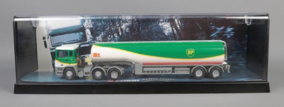 Corgi Model Truck Issue comprising No.75103 ERF Tanker in the livery of BP.