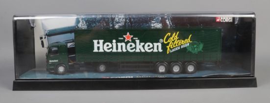 Corgi Commercial Truck Diecast comprising No. 75404 DAF Curtain Trailer. Heineken.