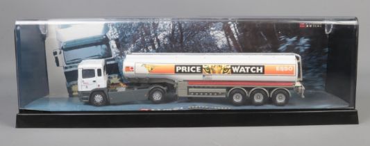 Corgi Model Truck Issue comprising No. 75104 ERF Tanker in the livery of Esso.