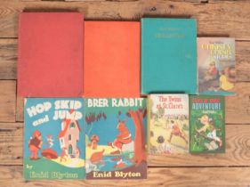 A collection of vintage Enid Blyton books. Includes The Story of My Life, Tales of Brave