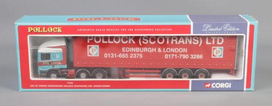 Corgi 1:50 Scale 75205 ERF EC Series Curtainside Pollock HGV