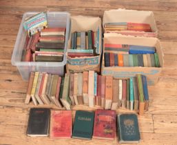 Four boxes of vintage books. Includes Cold Comfort Farm Folio Society, Verner's Pride, On Angels