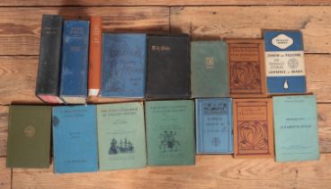A collection of assorted vintage books to include Johnson's Table Talk, Lawrence of Arabia,