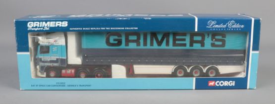 Corgi 1/50 Commercial Truck Diecast Issue. Haulier of Renown. CC13212 DAF XF Space Cab