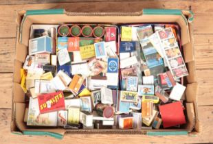 A very large collection of collectable matchboxes and matches, mostly full. To include Advertising