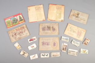 A good collection of cigarette cards, to include Wills complete packs 'Wild Flowers', 'Association