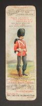 Singer's New Sewing Machine Bookmark, Military Uniforms Corporal Grenadier Guards. Good