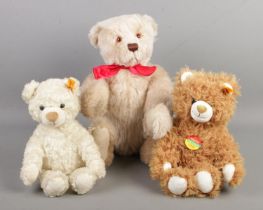 Two small Steiff bears, including 'Cosy Friends' example, together with a Dean's Rag Book bear.