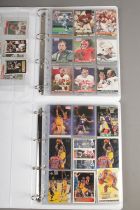 A large quantity of basketball cards including Topps & Fleer examples, with Kobe Bryant, Robert