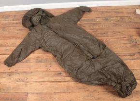 A German military Uniformwerk sniper sleeping bag. Possibly WWII.