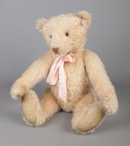 A Steiff mohair limited edition 'Appolonia Margrete' teddy bear. Featuring original white ear tag (