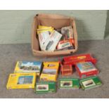 A good collection of boxed model railway scenery and accessories to include Walthers, Hornby, Tri-