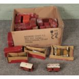 A good collection of boxed Hornby Series Gauge O model railway accessories to include Goods Brake