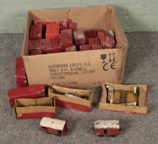 A good collection of boxed Hornby Series Gauge O model railway accessories to include Goods Brake