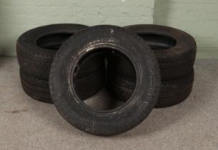Five Continental VancoCamper tyres. Size 215/70/R15.