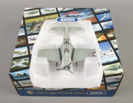 A boxed Franklin Mint Precision Models Armour Collection SBD-5 Gilbert Islands USMC aircraft.