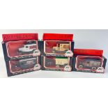 A box of five LLEDO EXCHANGE & MART diecast models mint in boxes