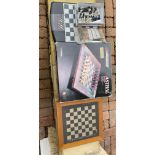 A boxed ASTRAL chessboard with pieces electronic KASPAROV sensor chess game