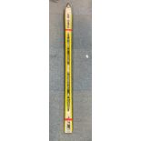 A pair of FISCHER RC4 RS beginner's skis A 312 150cm long, vacuum technic with plasma edge