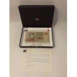 A CLYDESDALE BANK PLC DISPLAY £10 "The First Decade" 1987-1997 Bank Note (NAB003917) in