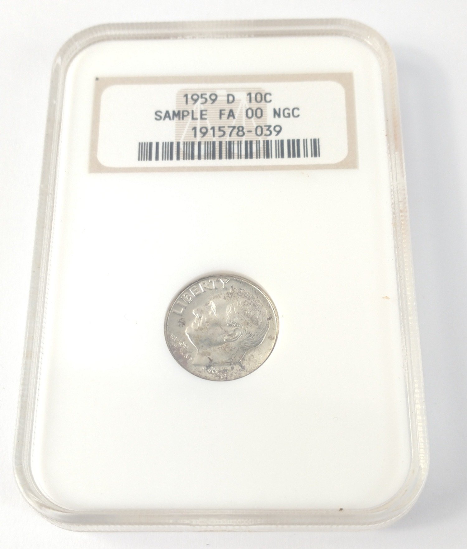 UNITED STATES 1959 One Dime coin