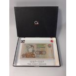 A CLYDESDALE BANK PLC DISPLAY £10 "The First Decade" 1987-1997 Bank Note (NAB003703) in