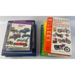 For the car enthusiast - books to include Miller's Collectors Cars 93-94 and 98-99, Miller's