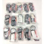 A collection of fifteen CURREN leisure fashion watches still in original wrappings