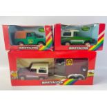 BRITAINS Diecast collection to include boxed 9612 County Land Rover and Horse Box, 9512 Boxed