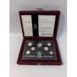 ROYAL MINT 1996 United Kingdom Silver Anniversary collection with COA numbered 03368