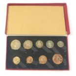 Royal Mint UK Proof coin year set for 1950 in cardboard case