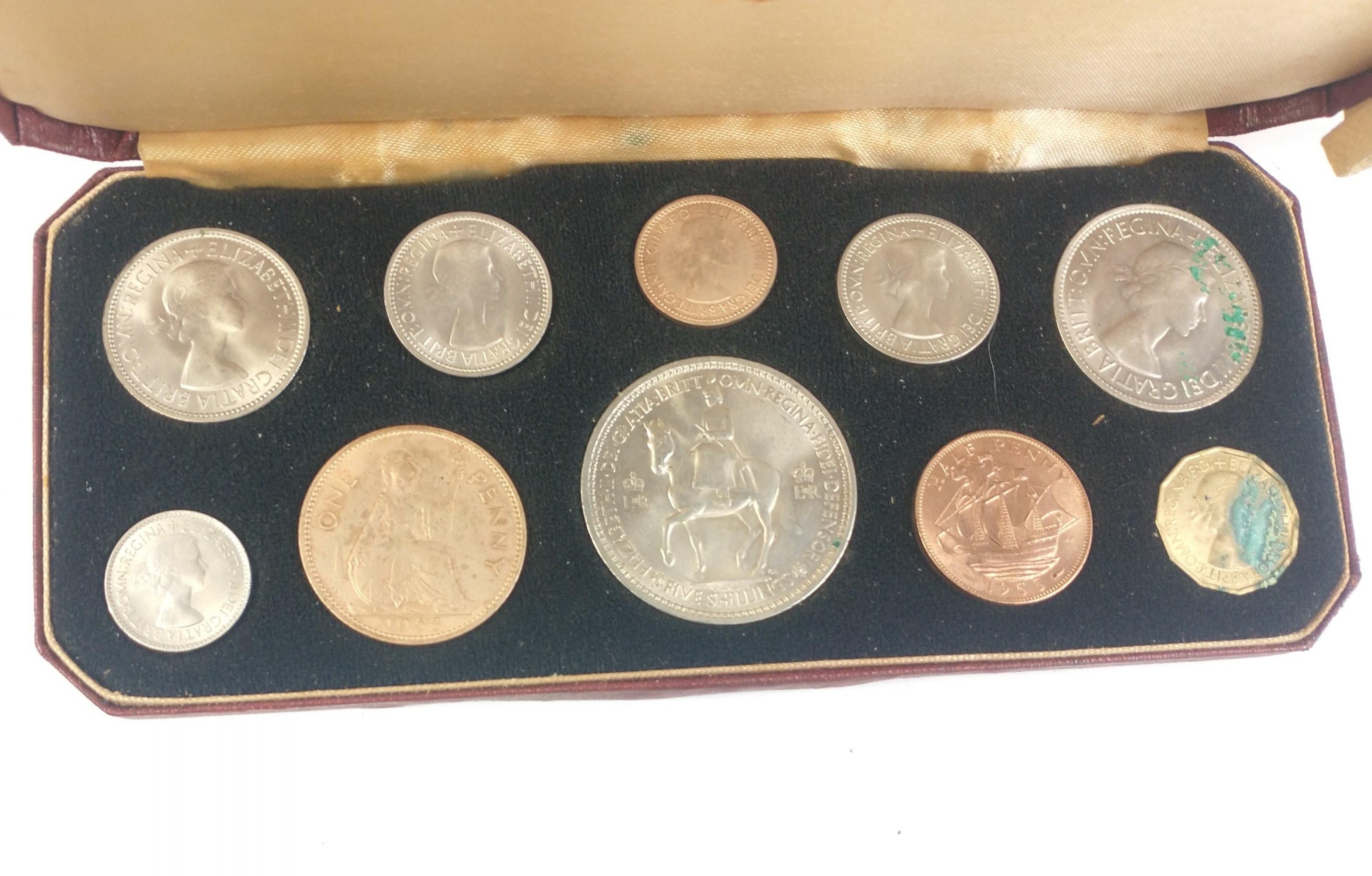 1953 UNITED KINGDOM Proof coin set